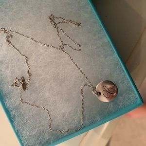 Tiffany & Co. letter C necklace